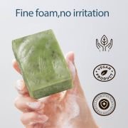 PALFICAB Green Tea Soap – Antioxidant Cleanser for Acne & Dry Skin (3 Bars)