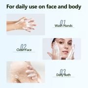 PALFICAB Green Tea Soap – Antioxidant Cleanser for Acne & Dry Skin (3 Bars)