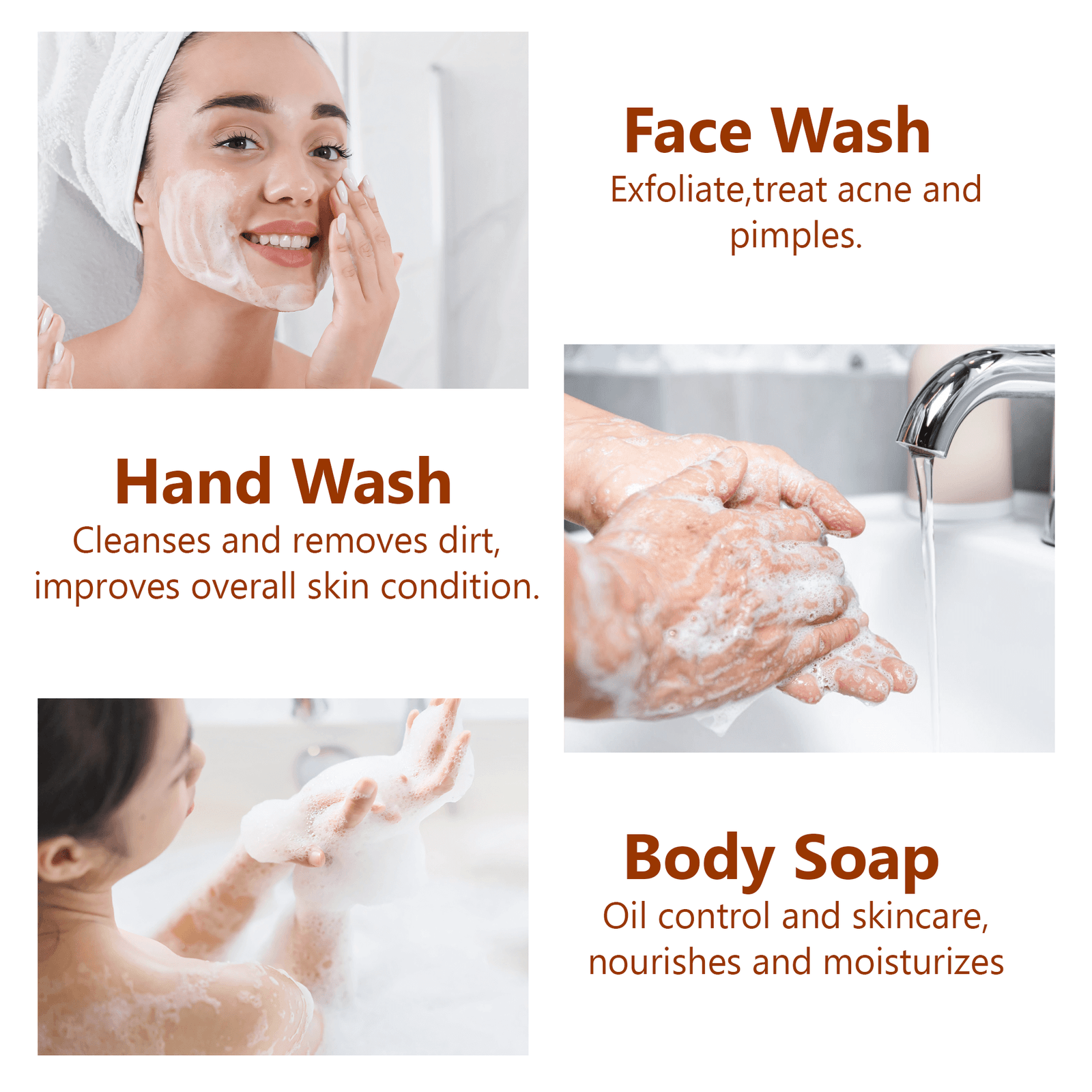 PALFICAB Papaya Soap – Exfoliating & Moisturizing Face & Body Bar (3 Bars + Net)