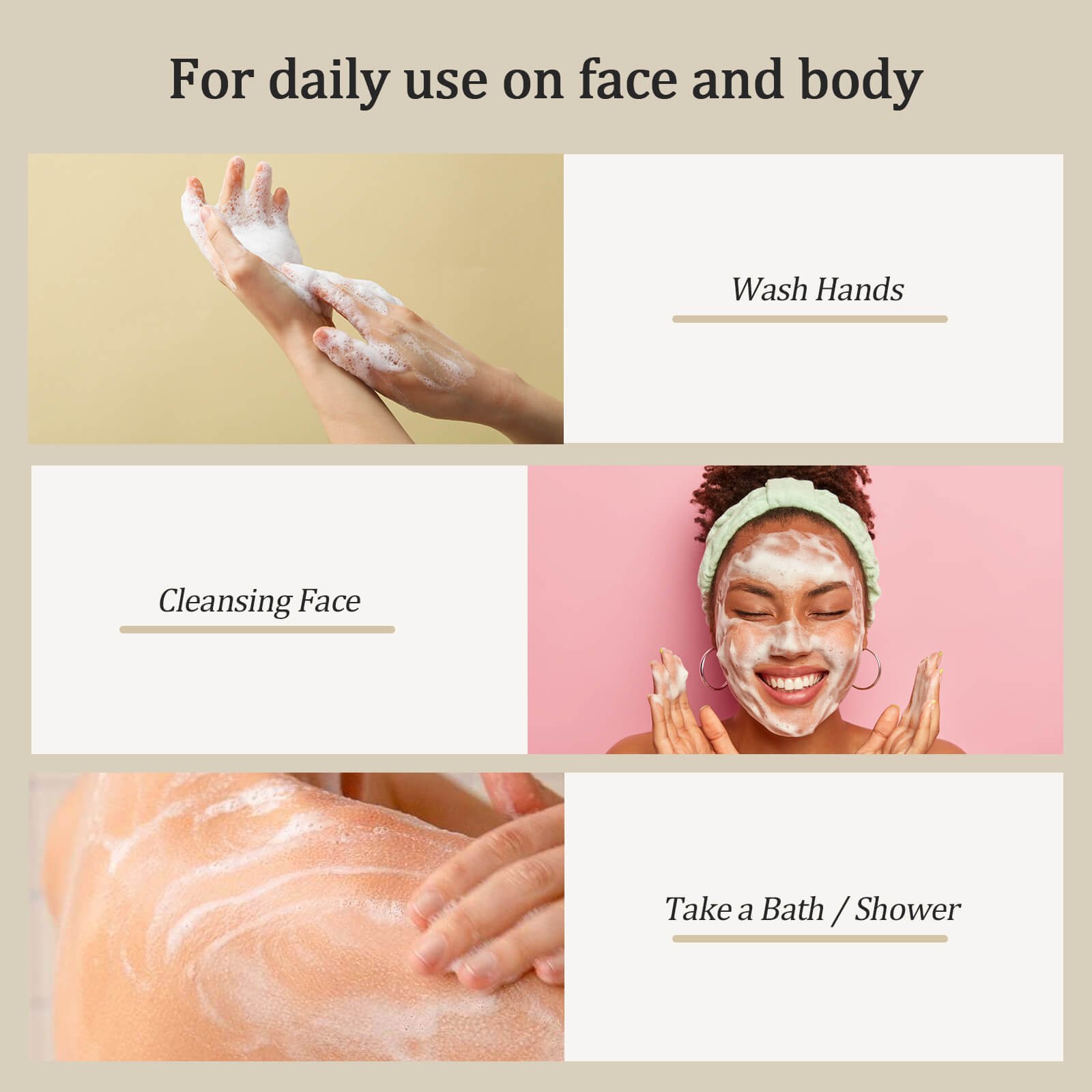 PALFICAB Kojic Acid Turmeric Soap – Dark Spot Remover & Skin Brightening (3 Bars)